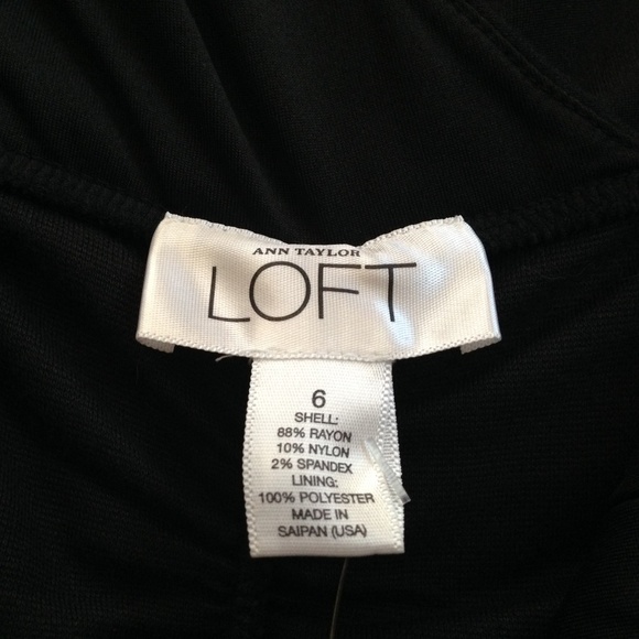 Ann Taylor Loft NWT sleeveless V-neck Dress Size 6 - Picture 5 of 5